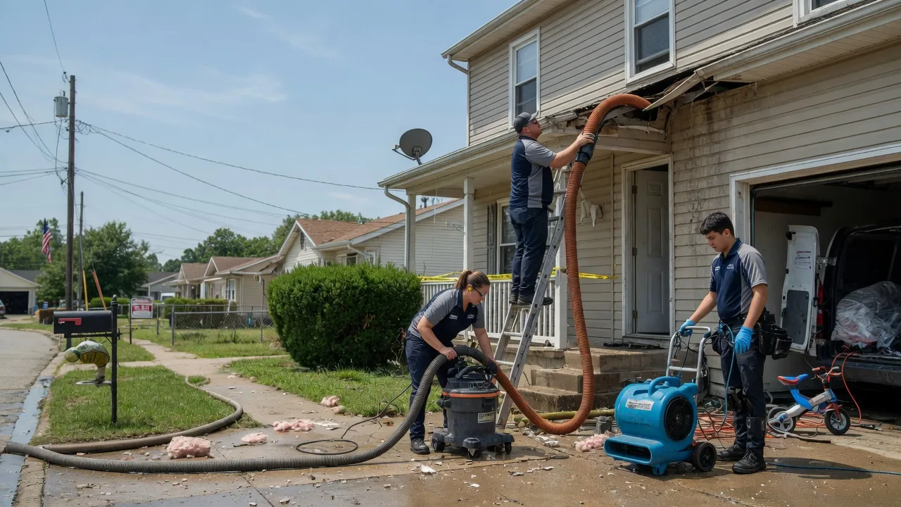 Water Damage Restoration in Merrittstown, PA near me